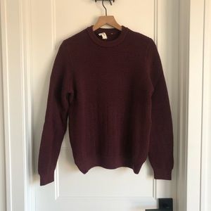 Men’s burgundy Octobre sweater